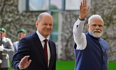 அரசு முறை பயணமாக இந்தியா வருகிறார் ஜெர்மனி பிரதமர்...!