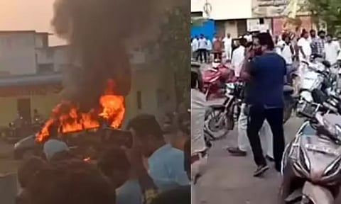 ஆந்திராவில் தெலுங்கு தேசம் கட்சி அலுவலகத்தை சூறையாடிய மர்ம நபர்கள்...!