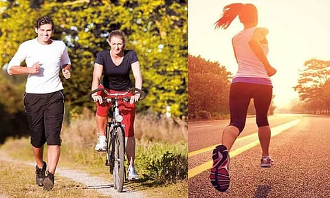 சைக்கிள் ஓட்டுதல், ஓடுதல்: எந்த உடற்பயிற்சி சிறந்தது?