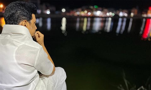 தியாகராஜர் கோவில் குளத்தில் முதல்-அமைச்சர் மு.க.ஸ்டாலின் ஆய்வு