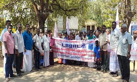 மாற்றுத்திறனாளிகள் ஆர்ப்பாட்டம்