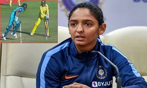 'எனது ரன்-அவுட் சிறுபிள்ளைத்தனமானது அல்ல' விமர்சனங்களுக்கு இந்திய கேப்டன் ஹர்மன்பிரீத் கவுர் பதில்