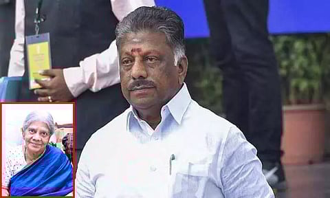 ஓ.பன்னீர் செல்வத்தின் தாயார் மறைவுக்கு திமுக சார்பில் நேரில் அஞ்சலி