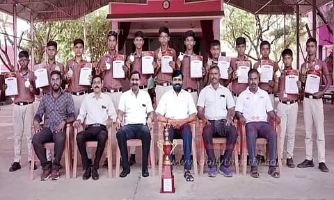 மாநில கபடி போட்டியில் வடக்கன்குளம் பள்ளி மாணவர்கள் முதலிடம்