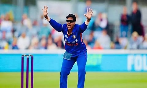 உ.பி.வாரியர்ஸ் அணியின் துணைகேப்டனாக தீப்தி ஷர்மா நியமனம்