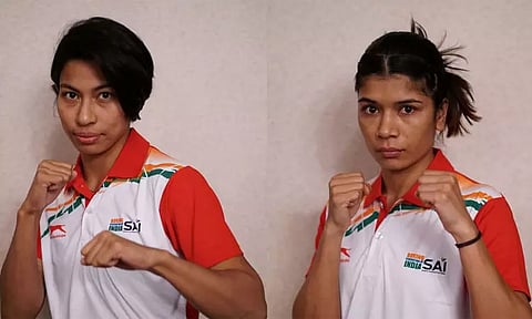 பெண்கள் உலக குத்துச்சண்டை போட்டிக்கான இந்திய அணியில் லவ்லினா, நிகாத் ஜரீன்