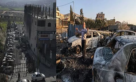 பாலஸ்தீன கிராமங்கள் மீது இஸ்ரேலியர்கள் தாக்குதல்