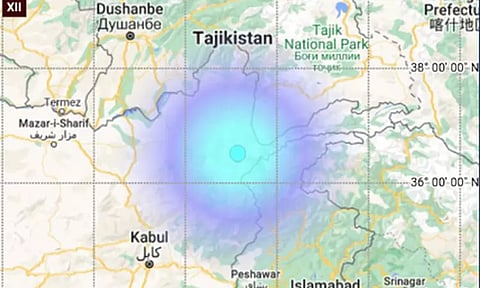 ஆப்கானிஸ்தானில் திடீர் நிலநடுக்கம்: ரிக்டர் அளவுகோலில் 4.0 ஆக பதிவு