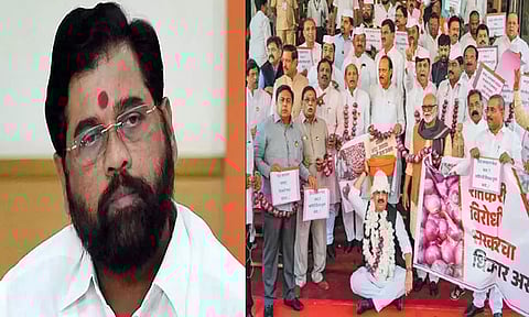 விலை வீழ்ச்சியால் விவசாயிகள் பாதிப்பு: வெங்காய விலையை அதிகரிக்க அரசு நடவடிக்கை - மராட்டிய முதல்-மந்திரி ஷிண்டே