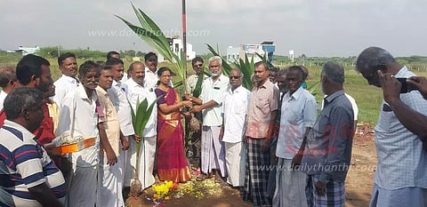 300 பேருக்கு தென்னங்கன்றுகள்