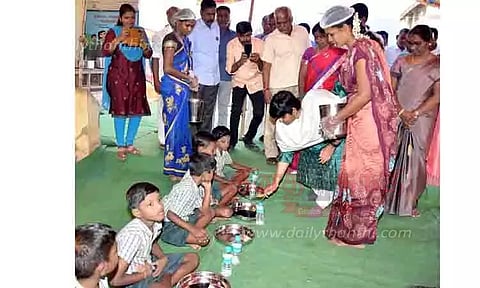 ஜெயங்கொண்டத்தில் 2-ம் கட்டமாக முதல்-அமைச்சரின் காலை உணவு திட்டம் தொடக்கம்