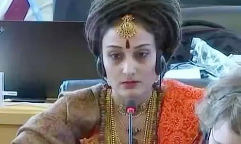 நித்யானந்தா தனது தாய்நாட்டில் இந்து எதிர்ப்பு அமைப்புகளால் துன்புறுத்தப்படுகிறார் -கைலாசா பிரதிநிதி விஜயபிரியா