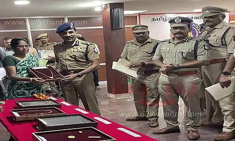 ரூ.46 லட்சம் மதிப்புள்ள 137 பவுன் நகைகள் மீட்பு