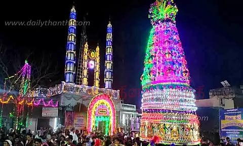 மதநல்லிணக்க சந்தனக்கூடு திருவிழா