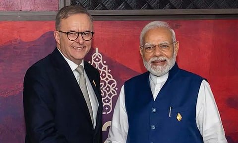 ஆஸ்திரேலிய பிரதமர் இந்தியாவில் 3 நாட்கள் சுற்றுப்பயணம்