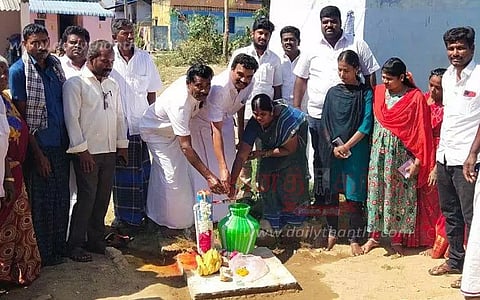 ரூ.53¾ லட்சத்தில் குடிநீர் இணைப்பு திட்டம்