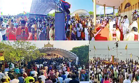 மீன்பிடி தொழிலில் சிறந்து விளங்க கச்சத்தீவு அந்தோணியார் ஆலயத்தில் சிறப்பு பிரார்த்தனை