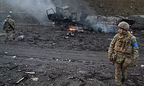 உக்ரைனில் குடியிருப்பு மீது ரஷிய ஏவுகணை தாக்குதல்- 11 பேர் பலி