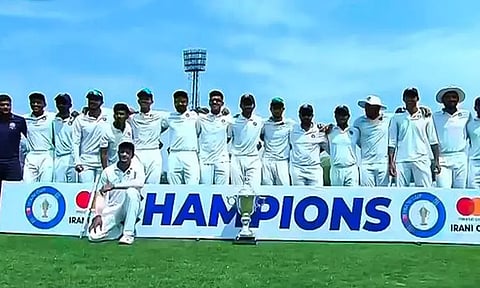 இரானி கோப்பை கிரிக்கெட்: மத்திய பிரதேசத்தை வீழ்த்தி கோப்பையை கைப்பற்றியது ரெஸ்ட் ஆப் இந்தியா...!