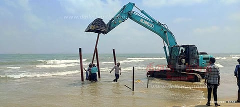 3-வது நாளாக தொடரும் கச்சா எண்ணெய் கசிவு