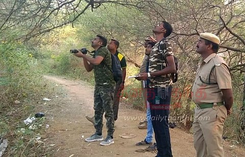 மாவட்டத்தில் பறவைகள் கணக்கெடுப்பு பணி