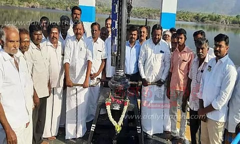 அந்தியூர் வரட்டுப்பள்ளம் அணையில் இருந்து பாசனத்துக்கு தண்ணீர் திறப்பு