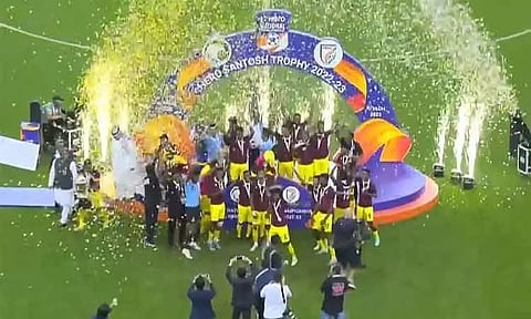 சந்தோஷ் கோப்பை கால்பந்து போட்டி: 54 ஆண்டுக்கு பிறகு வென்றது கர்நாடகா