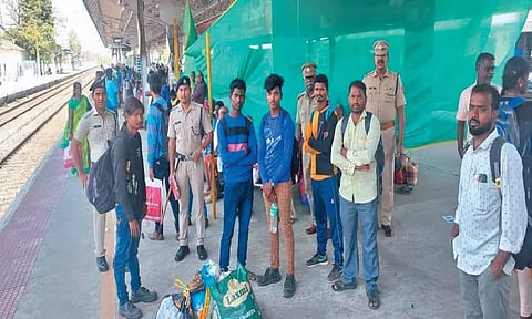 திருவள்ளூர் மாவட்டத்திற்குட்பட்ட பகுதிகளில் யாரும் தாக்கப்படவில்லை, வடமாநில தொழிலாளர்கள் பாதுகாப்பாக உள்ளனர் -உதவி போலீஸ் சூப்பிரண்டு தகவல்