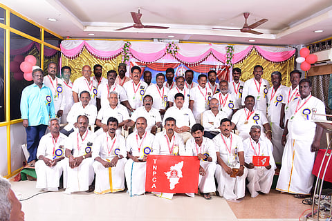 பெயிண்டிங் காண்ட்ராக்டர் அசோசியேசன் புதிய நிர்வாகிகள் பதவி ஏற்பு விழா