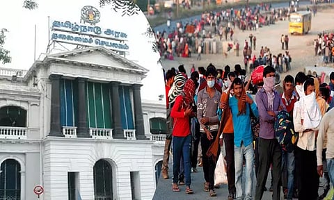 புலம்பெயர் தொழிலாளர்களின் பாதுகாப்பை உறுதி செய்ய மேற்கொள்ளப்பட்டு வரும் நடவடிக்கைகள் - தமிழ்நாடு அரசு விளக்கம்