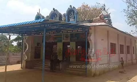 கோவில் பூட்டை உடைத்து அம்மனின் தாலி-உண்டியல் பணம் திருட்டு