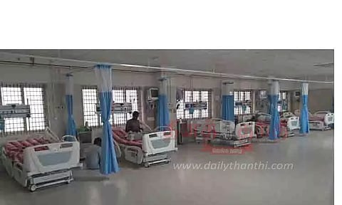 வைரஸ் காய்ச்சல் சிகிச்சைக்கு தனி வார்டு