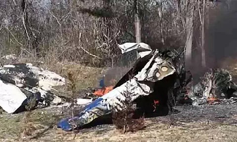 அமெரிக்காவில் விமான விபத்தில் இந்திய பெண் பலி