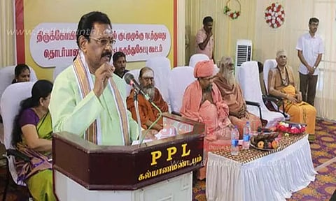 கோவில்களில் தமிழில் கும்பாபிஷேகம்: பா.ஜனதா-தமிழ் அமைப்பினர் கடும் வாக்குவாதம்