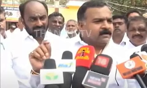 'அரவக்குறிச்சி மக்களால் நிராகரிக்கப்பட்டவர் அண்ணாமலை' - மாணிக்கம் தாகூர் எம்.பி. விமர்சனம்