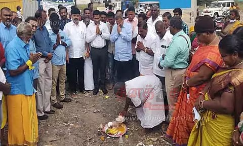 சுத்தப்படுத்தும் பணி தொடங்கிவைப்பு