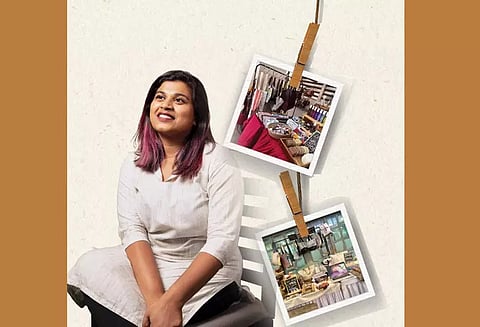 கலைப் படைப்புகள் ஆகும் கழிவுப் பொருட்கள் - வர்ஷினி