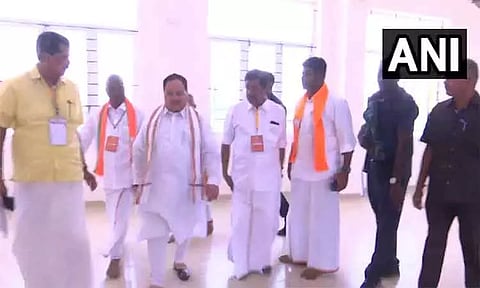 "ஜே.பி.நட்டா வருகை தமிழக பா.ஜ.க.வினருக்கு புதிய உத்வேகத்தை அளித்துள்ளது" - அண்ணாமலை