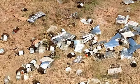 மருத்துவ கழிவுகளை கொட்டி செல்லும் மர்ம நபர்கள்