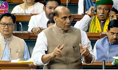 "ராகுல் காந்தி மன்னிப்பு கேட்க வேண்டும்": நாடாளுமன்றத்தில் மத்திய மந்திரிகள் வலியுறுத்தல்