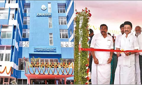 ரூ.24.92 கோடியில் புனரமைக்கப்பட்ட சென்னை குடிநீர் வாரிய தலைமை அலுவலகம் முதல்-அமைச்சர் திறந்துவைத்தார்