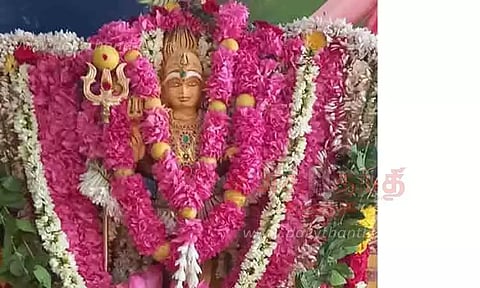 சிறப்பு அலங்காரத்தில் பைரவர்