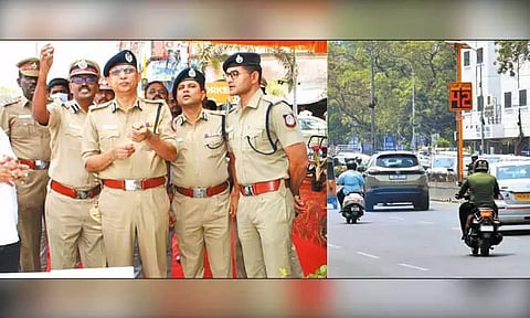 டிரோன் கேமரா மூலம் போக்குவரத்து நெரிசல் கண்காணிக்கப்படும் - போலீஸ் கமிஷனர் சங்கர் ஜிவால் தகவல்