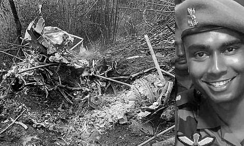 ஹெலிகாப்டர் விபத்து - இறந்த விமானி தமிழ்நாட்டை சேர்ந்தவர் என தகவல்