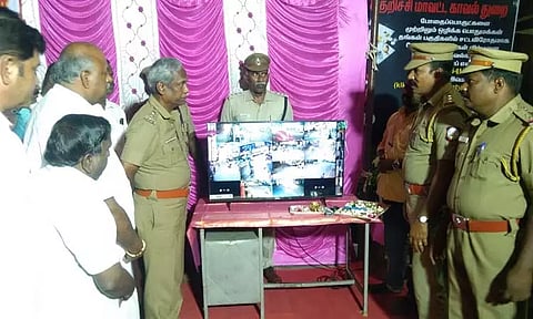 குற்றச்சம்பவங்களை தடுக்க கண்காணிப்பு கேமரா