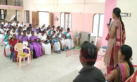 செவிலியர்களுக்கு குழந்தைகள் பாதுகாப்பு விழிப்புணர்வு பயிற்சி முகாம்