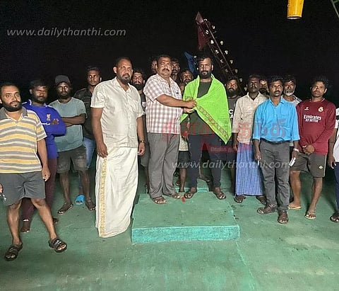 குமரி மீனவர்கள் உள்பட 16 பேர் விடுதலை