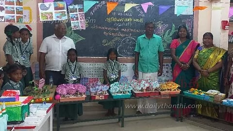 பள்ளியில் அறிவியல் கண்காட்சி