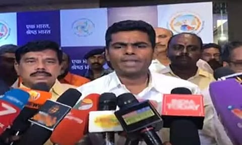 "கூட்டணி குறித்து பேச எனக்கு அதிகாரம் இல்லை" - பாஜக தலைவர் அண்ணமலை