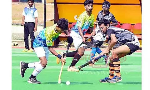 ஆண்கள் சீனியர் லீக் ஆக்கி போட்டி தொடக்கம்